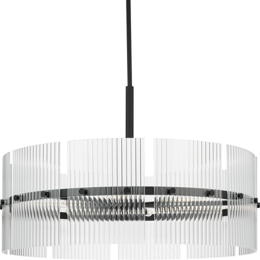 Seville 6-Light Pendant in Matte Black