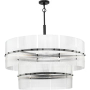 Seville 9-Light Pendant in Matte Black