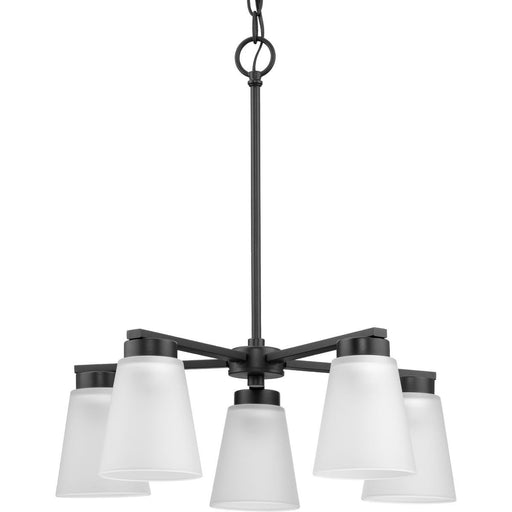 Tanner 5-Light Chandelier in Matte Black