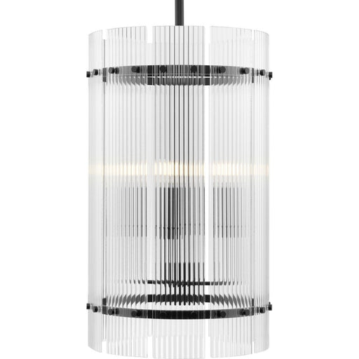 Seville 4-Light Pendant in Matte Black