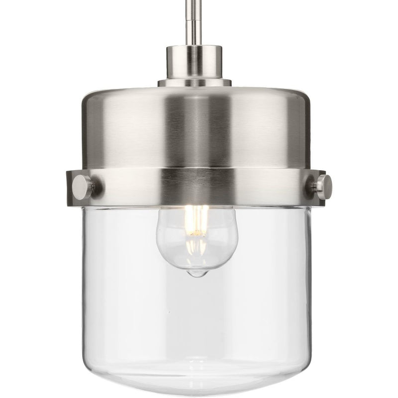 Beckner Pendant in Brushed Nickel