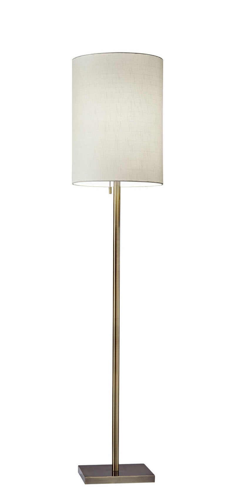 Liam Floor Lamp in Antique Brass