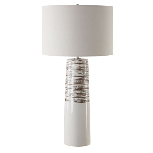 Haven One Light Table Lamp in Brushed Plated Nickel