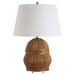 Reed One Light Table Lamp in Antique Brass