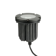 MR16 In-Ground Light with Trim in Black Brass