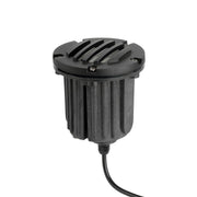 MR16 In-Ground Light with Rock Guard in Black Brass