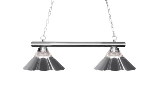 Sharp Shooter 2 Light 42" Billiard in Chrome