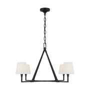 Perth 4-Light Extra Large Chandelier in Aged Iron