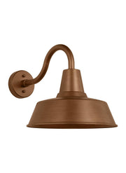 Barn Light StoneStrong Large Outdoor Wall Sconce in Natural Copper
