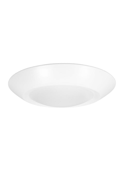 Traverse Direct LED Flush Mount in White
