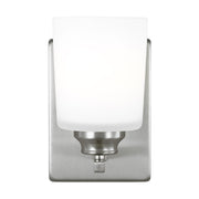 Vinton Bath Sconce in Brushed Nickel