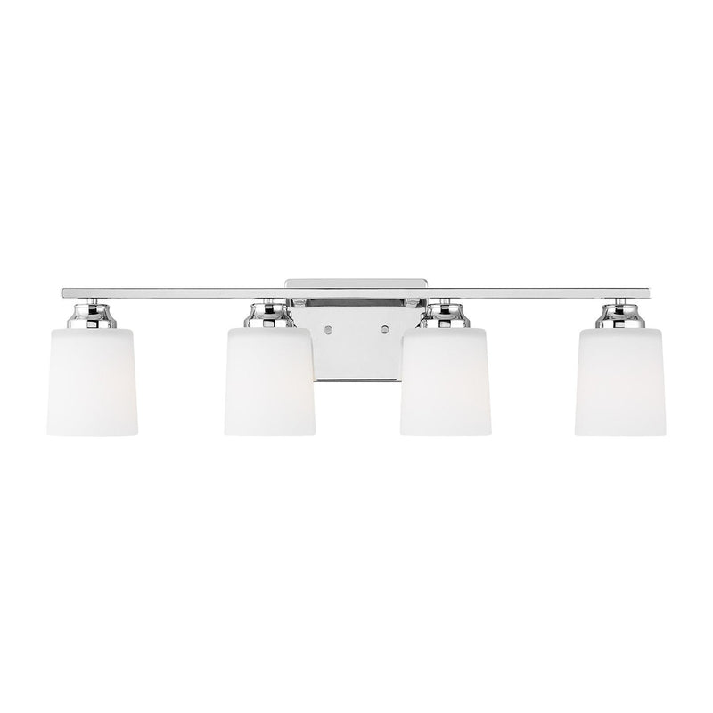 Vinton 4-Light Bath Vanity Light in Chrome