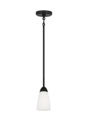 Seville Mini Pendant in Midnight Black