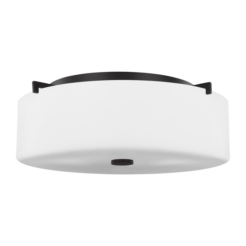 Sunset Drive 3-Light Flush Mount in Oil Rubbed Bronze