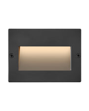 Taper LED Step Light in Matte Black Stainless