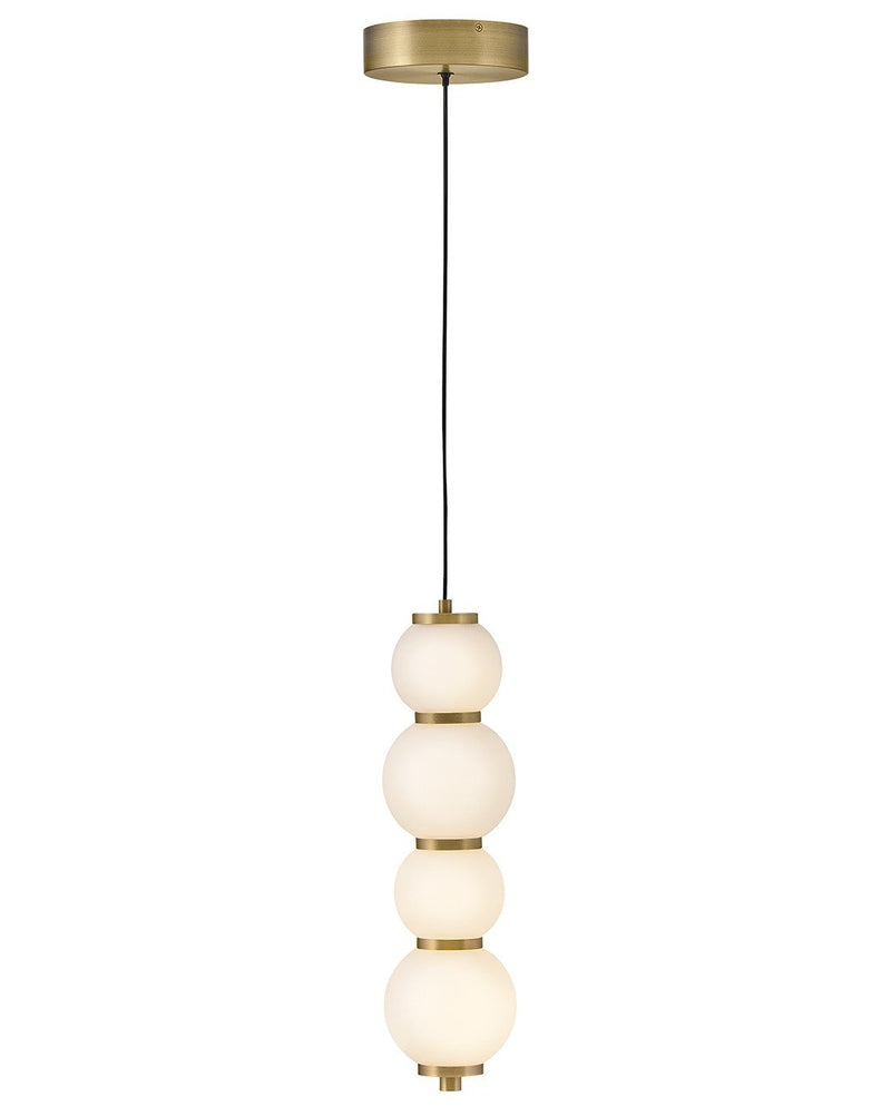 Trigo Mini Pendant in Lacquered Brass