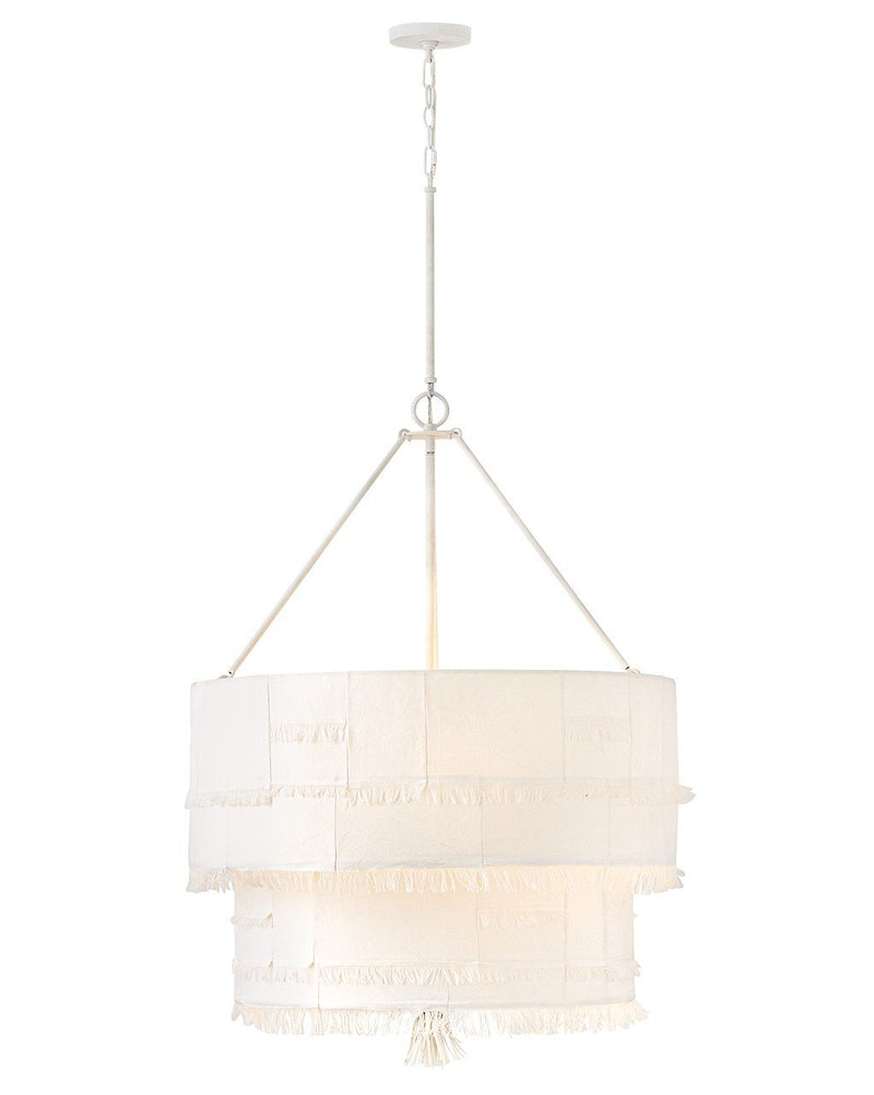 Baya 9-Light Pendant in Textured Plaster