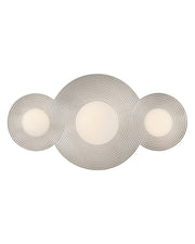 Rhea Bath Vanity Light in Polished Nickel