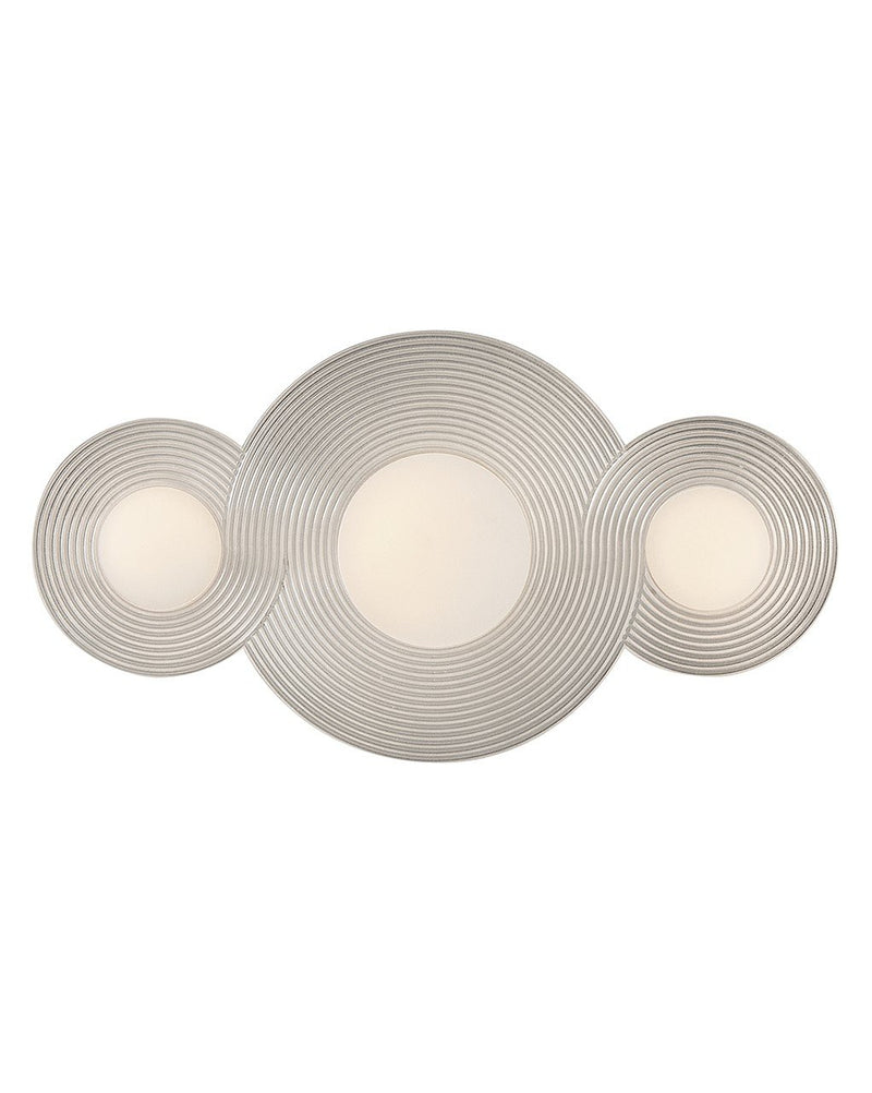 Rhea Bath Vanity Light in Polished Nickel