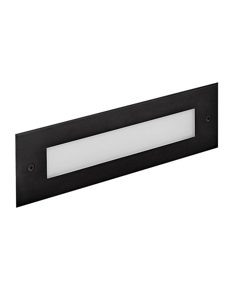 Dash Flat LED Step Light in Stainless Steel Black