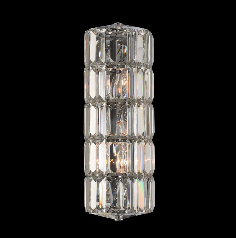 Julien 3-Light Wall Sconce in Polished Chrome