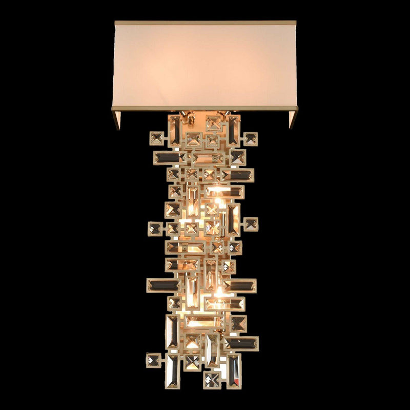 Vermeer 6-Light Wall Sconce in Brushed Champagne Gold