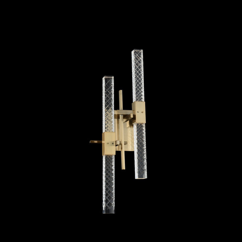 Apollo LED Wall Sconce in Brushed Champagne Gold