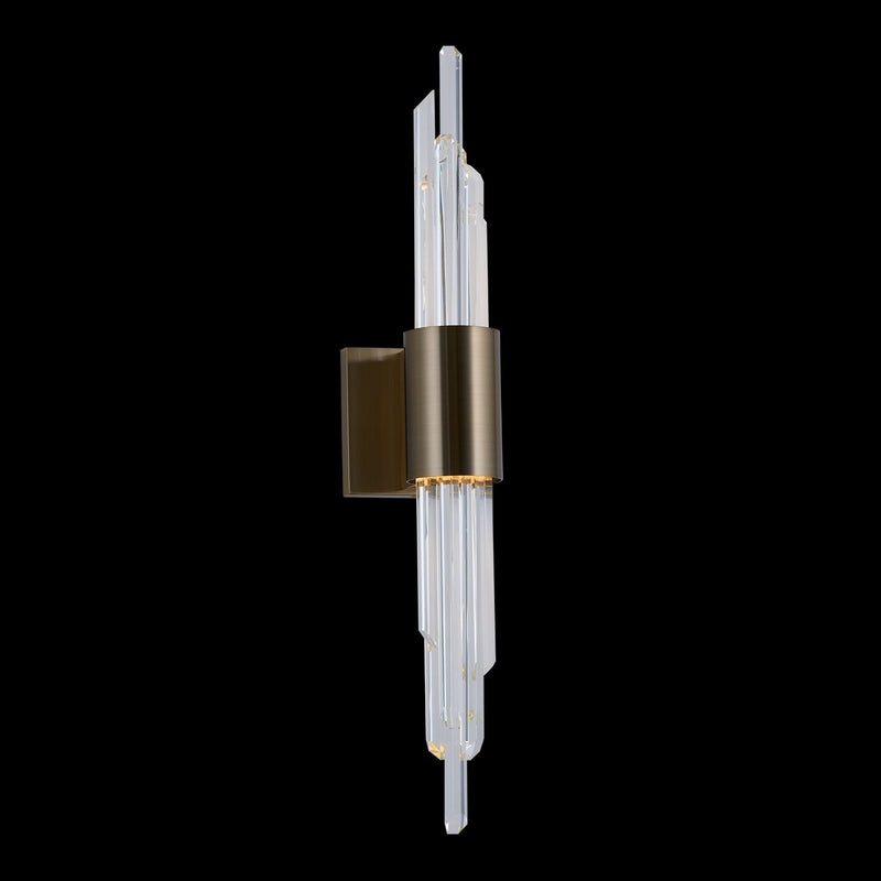 Lucca Wall Sconce in Brushed Champagne Gold