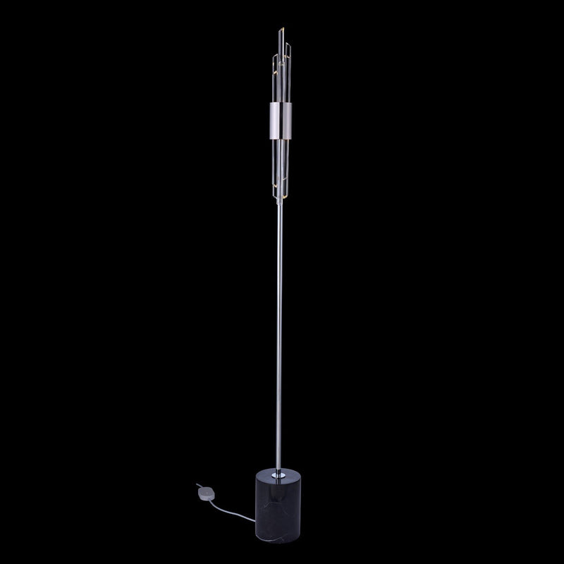 Lucca 6.5" Floor Lamp in Polished Chrome