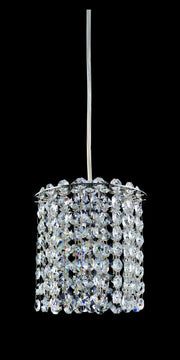 Milieu Cylinder Mini Pendant in Polished Chrome