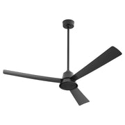 Esquire 58" 3-Blade Wet Ceiling Fan in Matte Black