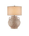Pompeii One Light Table Lamp in Brownish Gray