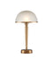 Gatsby LED Table Lamp in Antique Brass / Frosted