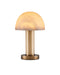 La Gravite 1-Light Table Lamp in Natural & Brass - Lamps Expo