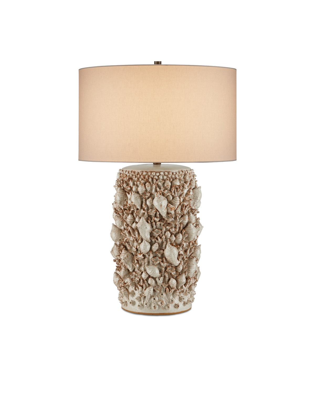 Corfu One Light Table Lamp in Milky White