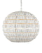 Panopolis One Light Pendant in White