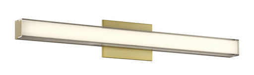 30" LED Bath Vanity Light in Ashen Brass
