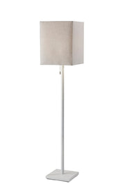 Estelle Floor Lamp in Matte White