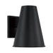 Yardley One Light Outdoor Wall Lantern in Black