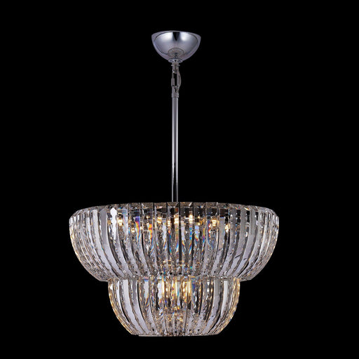 Fontana 9-Light Chandelier in Polished Chrome