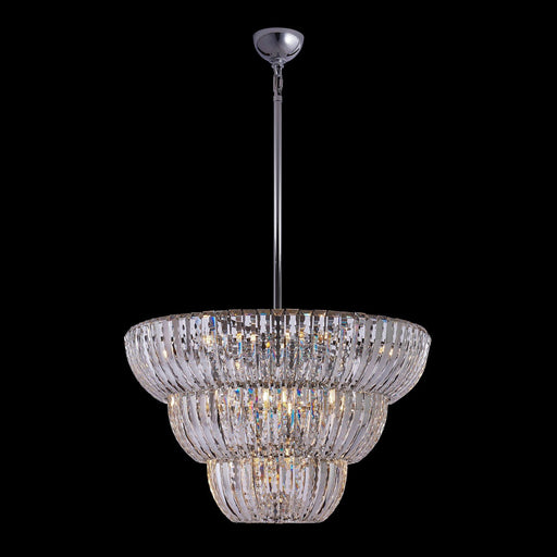 Fontana 15-Light Chandelier in Polished Chrome