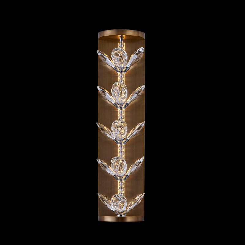 Petalo LED Wall Sconce in Winter Brass