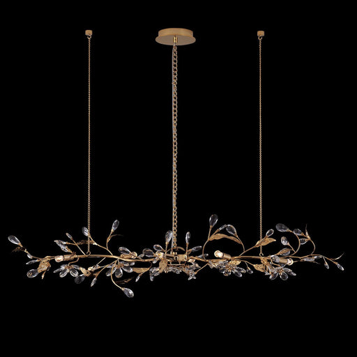 Ramo LED Linear Pendant in Gold