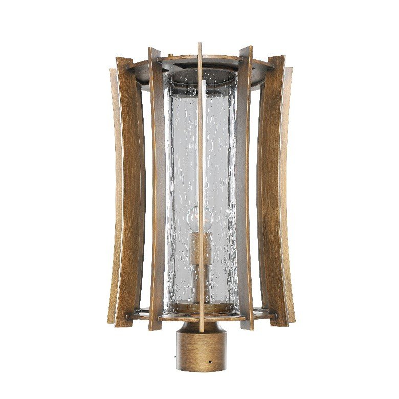 Ronan Outdoor Post Light in Bronze Dusk