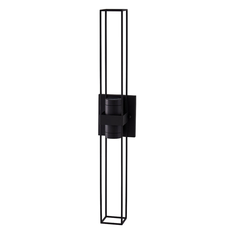 Eames 30" LED Outdoor Wall Sconce in Matte Black