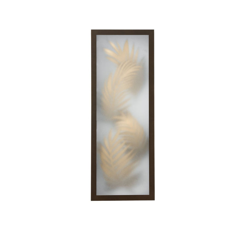 Folium 24" LED Outdoor Wall Sconce in Old Bronze