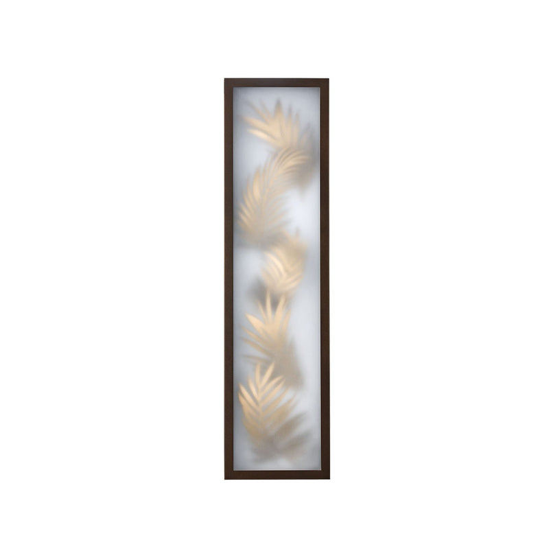 Folium 34" LED Outdoor Wall Sconce in Old Bronze