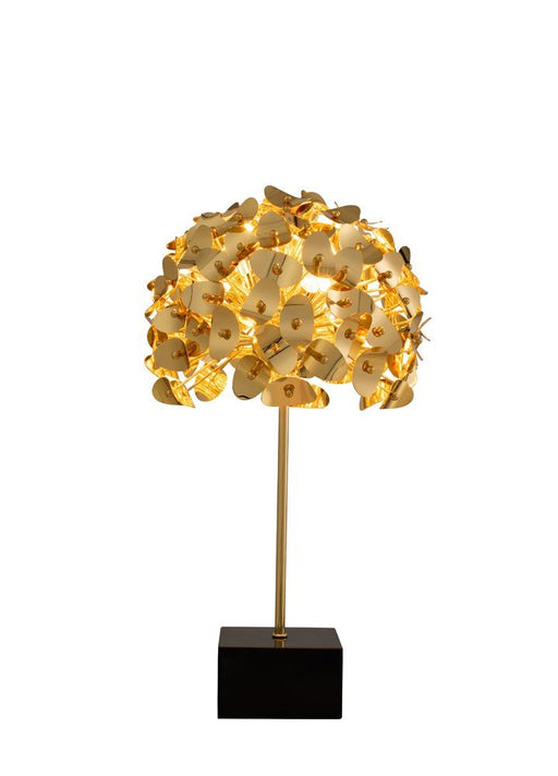 Aster 3-Light Table Lamp in Gold