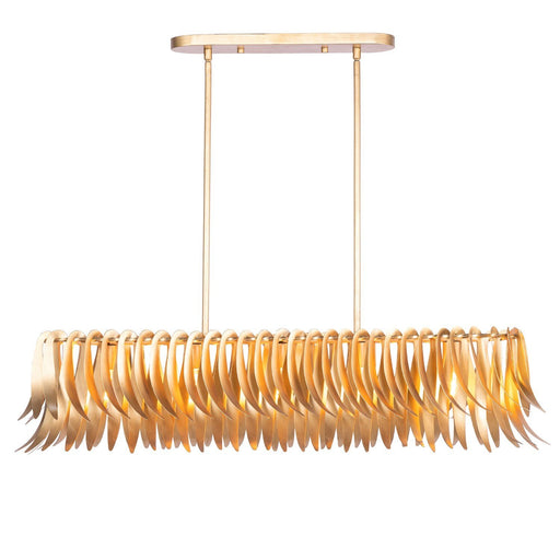 Grace 5-Light Linear Pendant in New Gold