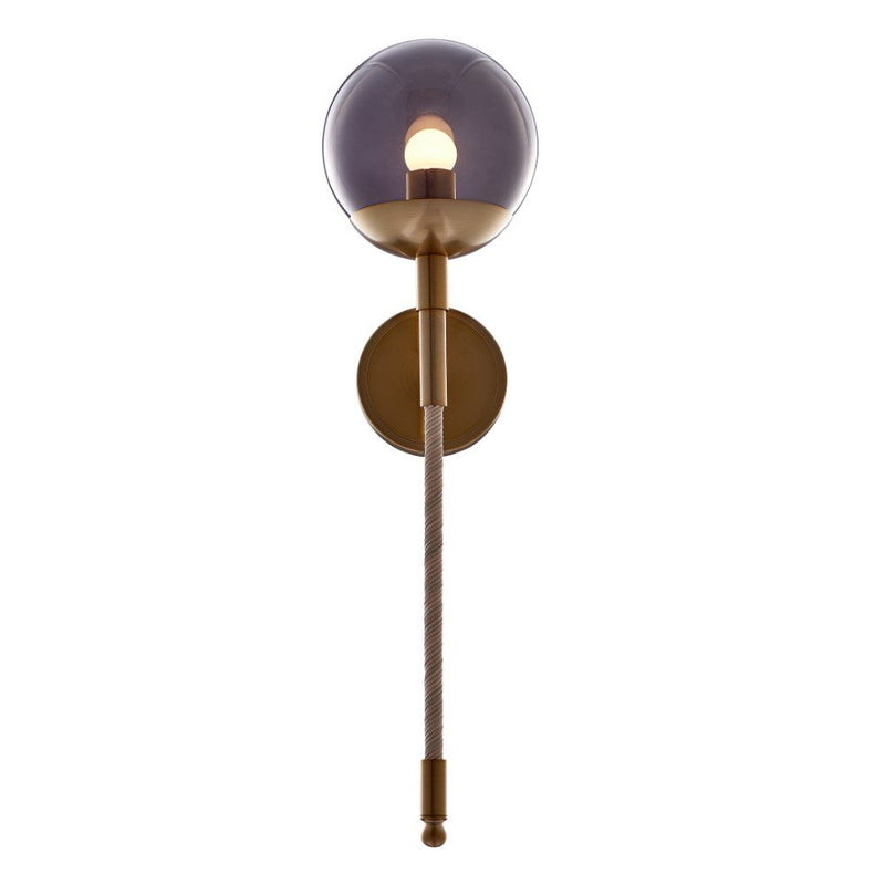 Boba Wall Sconce in Winter Brass